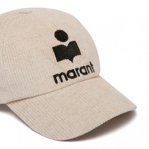 Light Beige Tyron Corduroy Cap