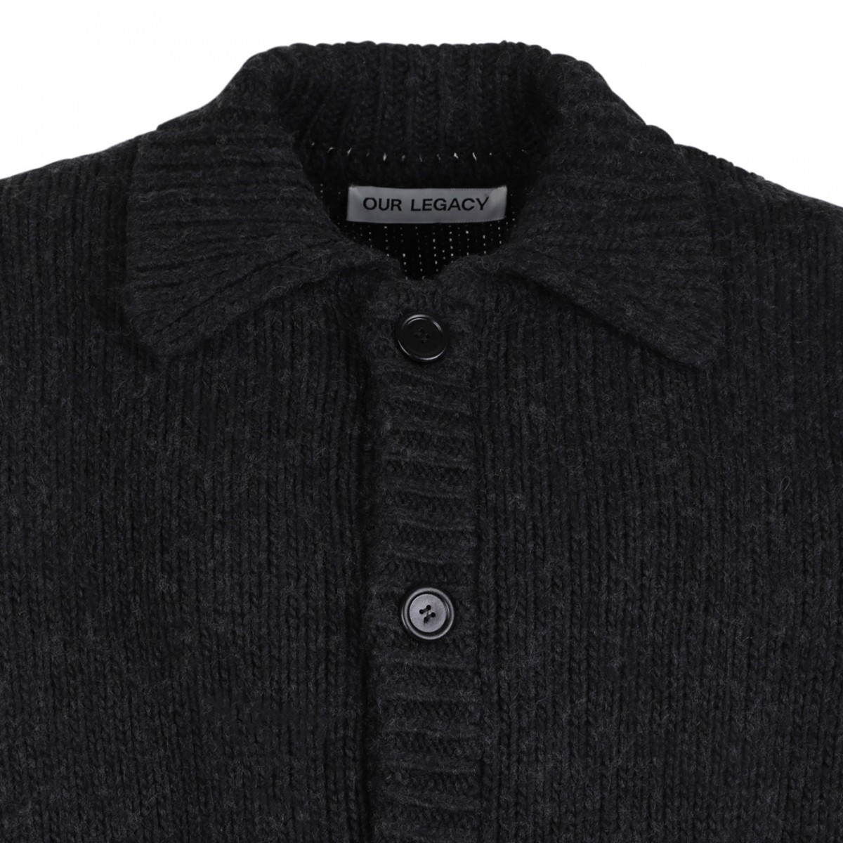 Shadow Black Cardigan
