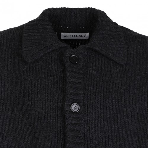 Shadow Black Cardigan