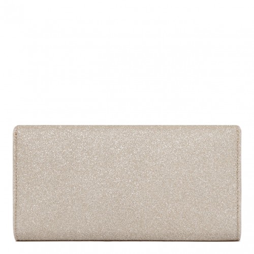 Platinum Ice Dusty Glitter Clutch Bag 2
