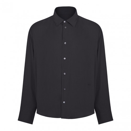 Anthracite Embroidered Logo Shirt