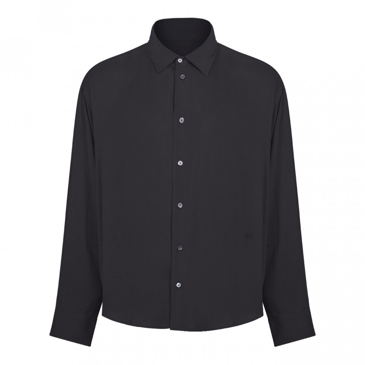 Anthracite Embroidered Logo Shirt