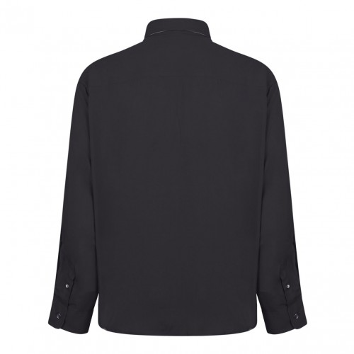 Anthracite Embroidered Logo Shirt