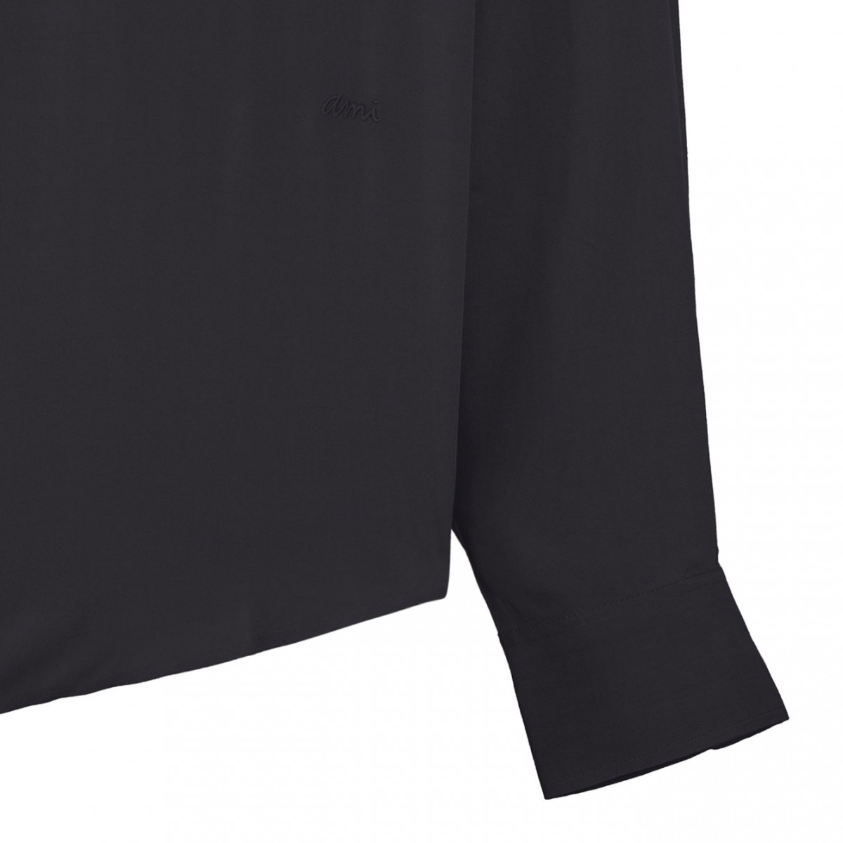 Anthracite Embroidered Logo Shirt