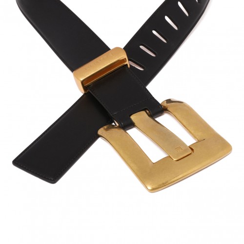Black Anthem Leather Belt 2