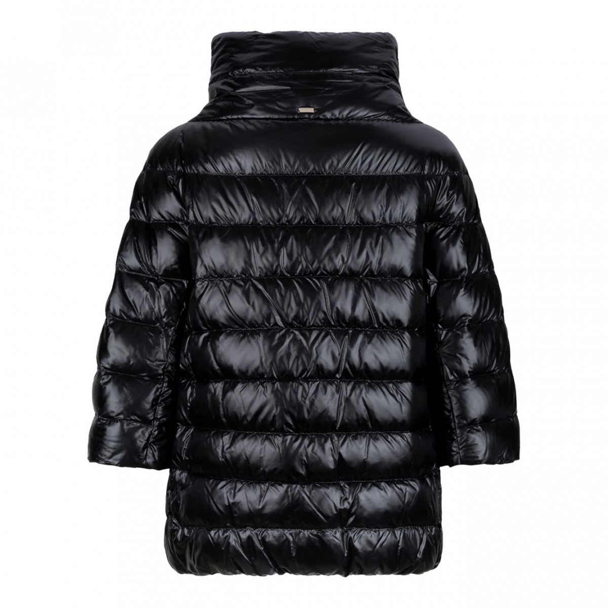 Black Aminta Down Jackets