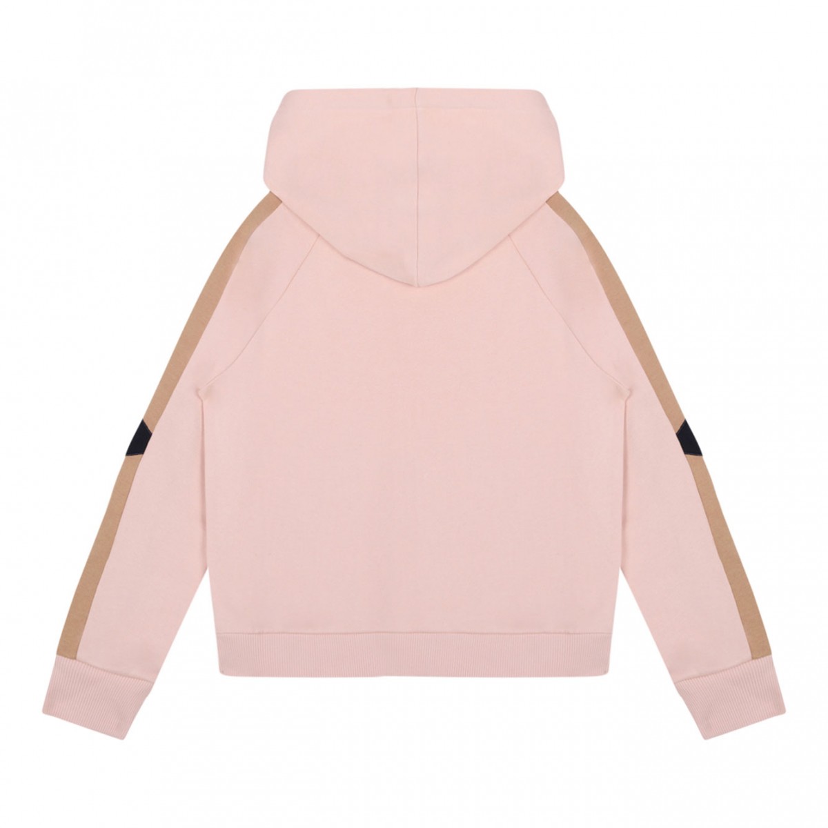 Blush Pink Jersey Fleece Hoodie