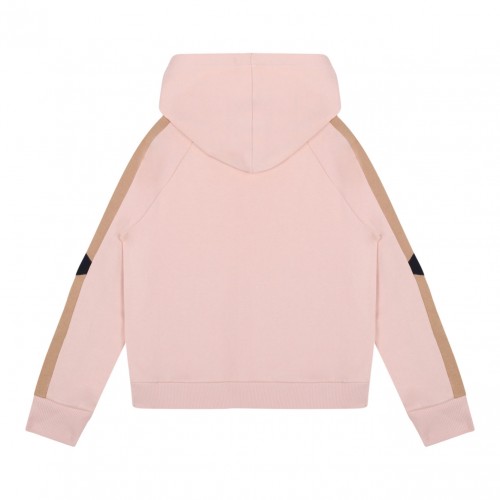 Blush Pink Jersey Fleece Hoodie