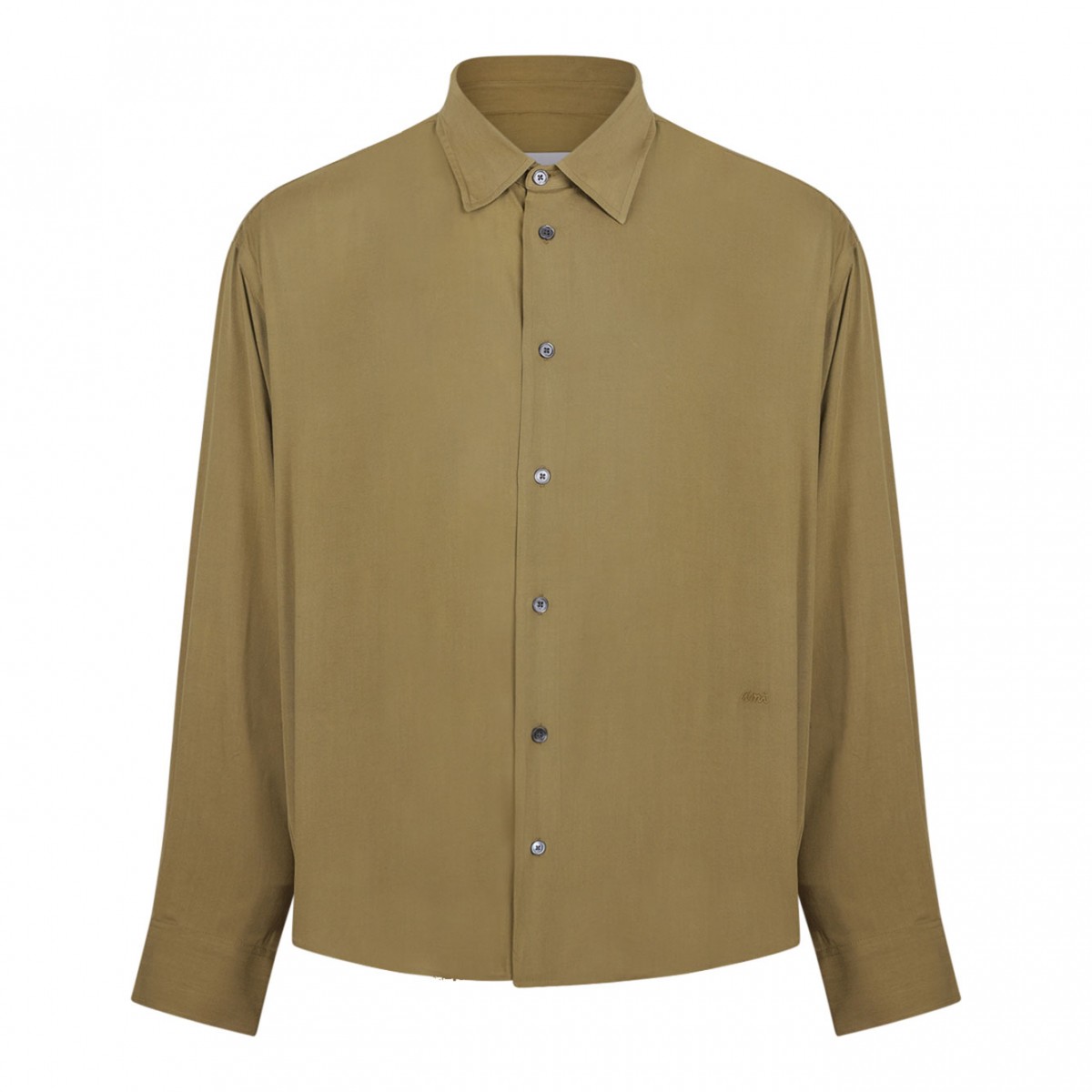 Bronze Embroidered Logo Shirt