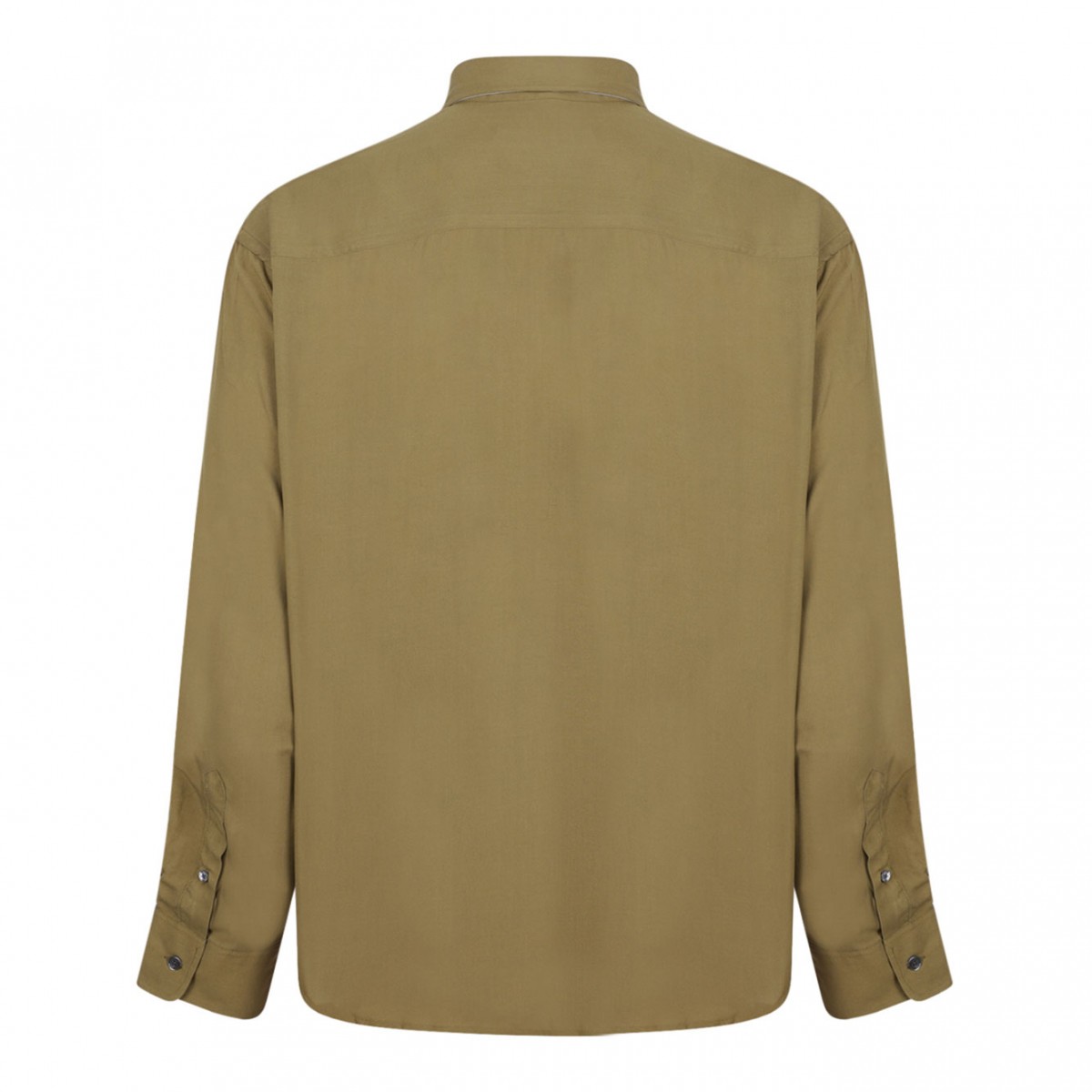 Bronze Embroidered Logo Shirt