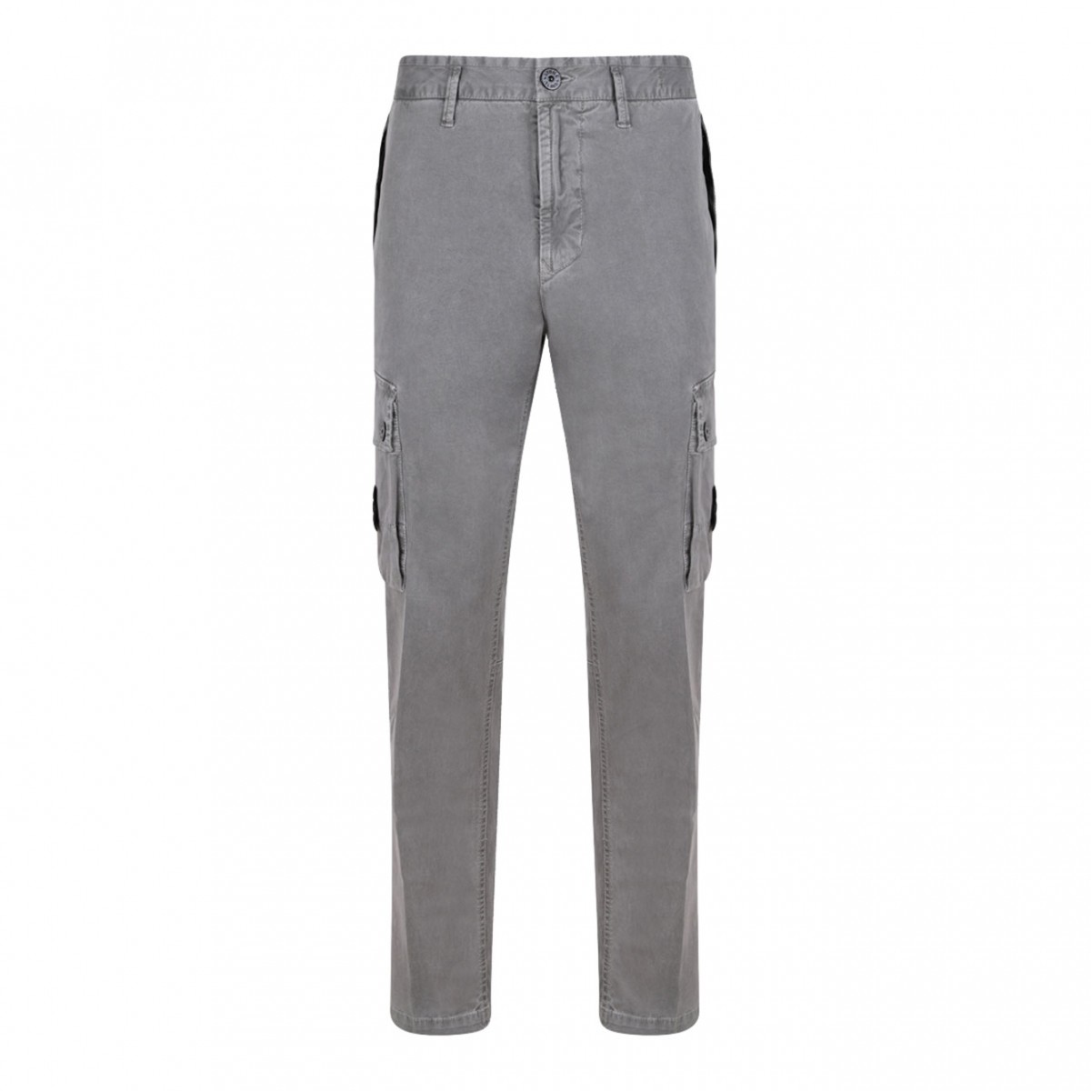 Cement Cargo Pocket Trousers