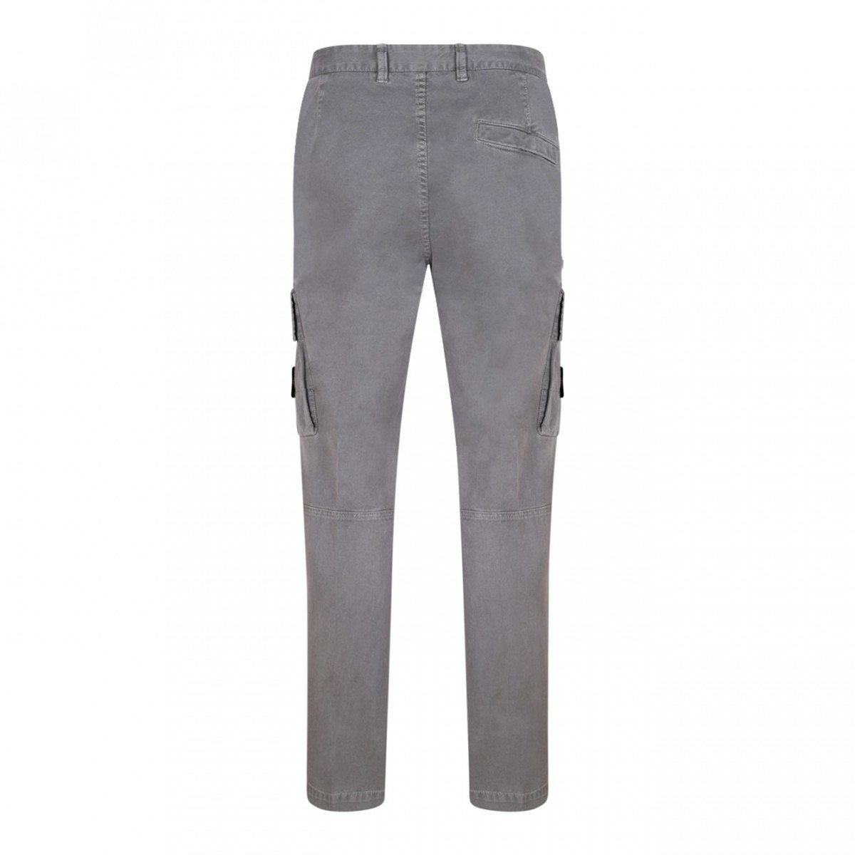Cement Cargo Pocket Trousers
