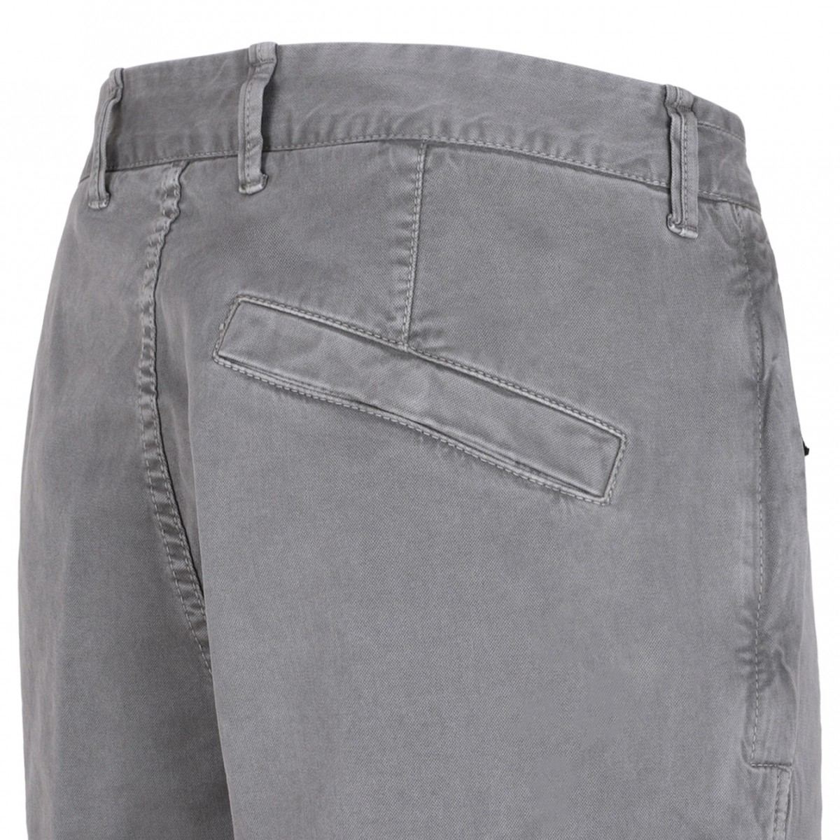 Cement Cargo Pocket Trousers