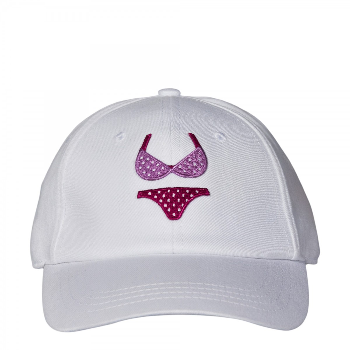 White Bikini Cap