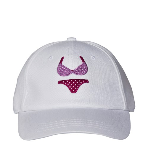 White Bikini Cap