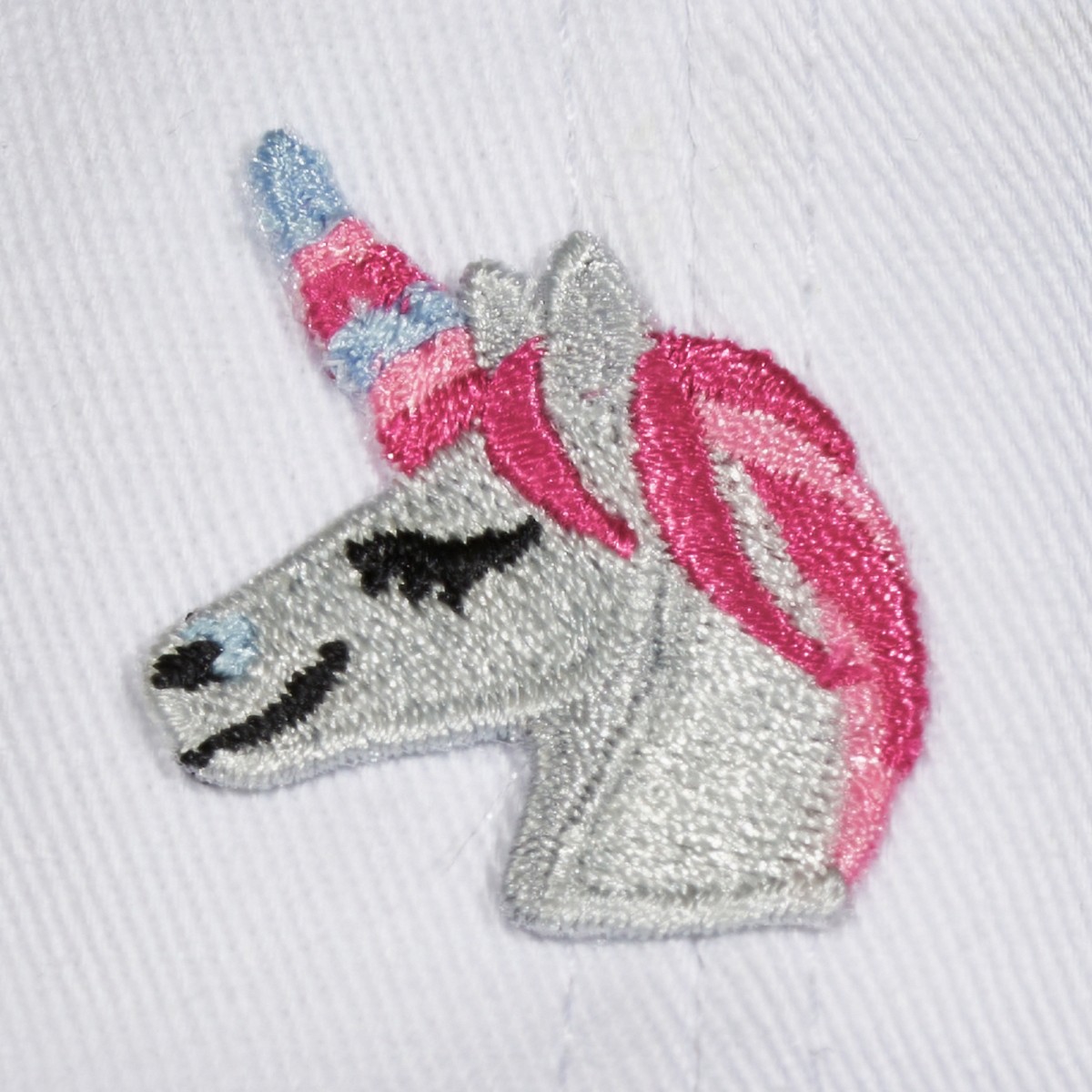 White Unicorn Cap