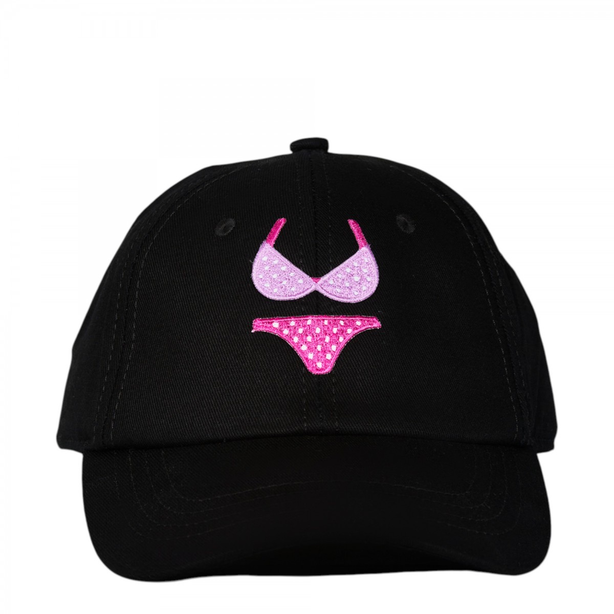 Black Bikini Cap