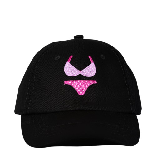 Black Bikini Cap