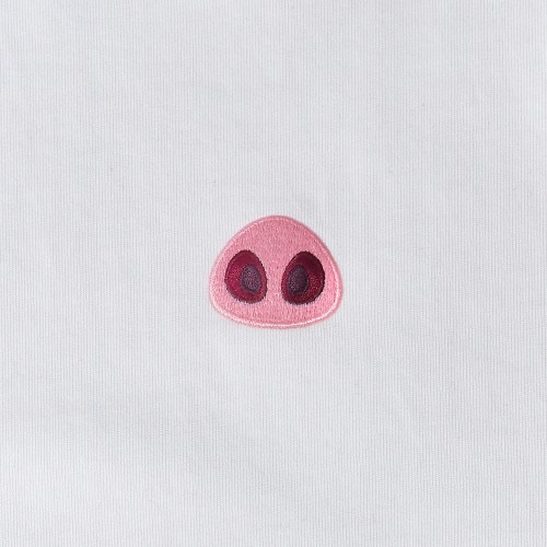 White Pig Nose T-Shirt