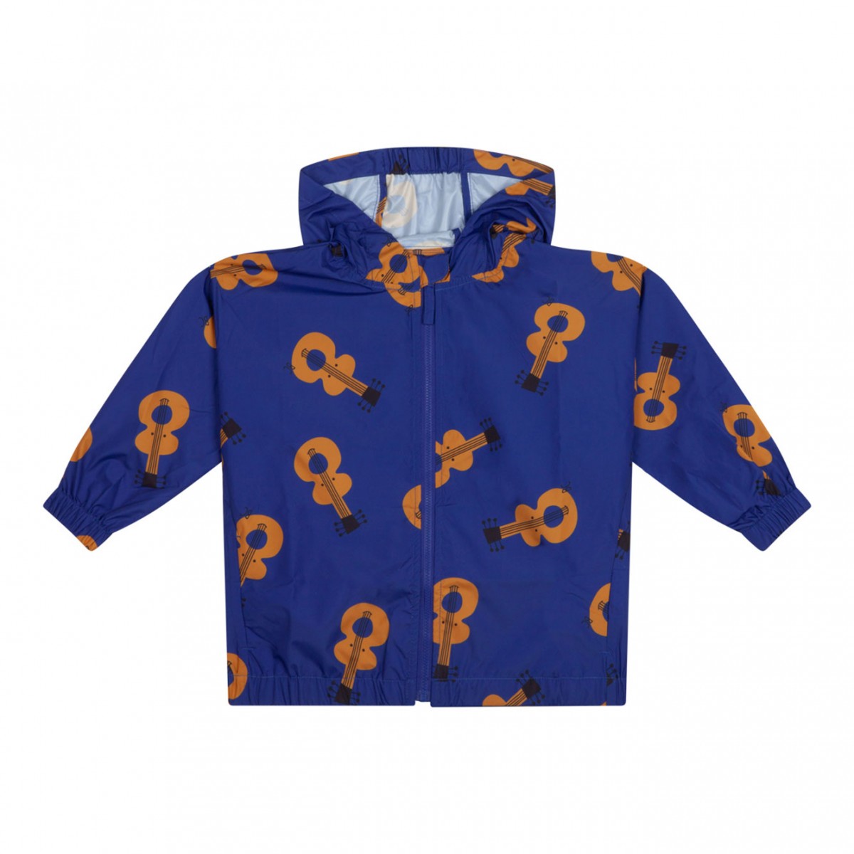 Guitar Print Raincoat