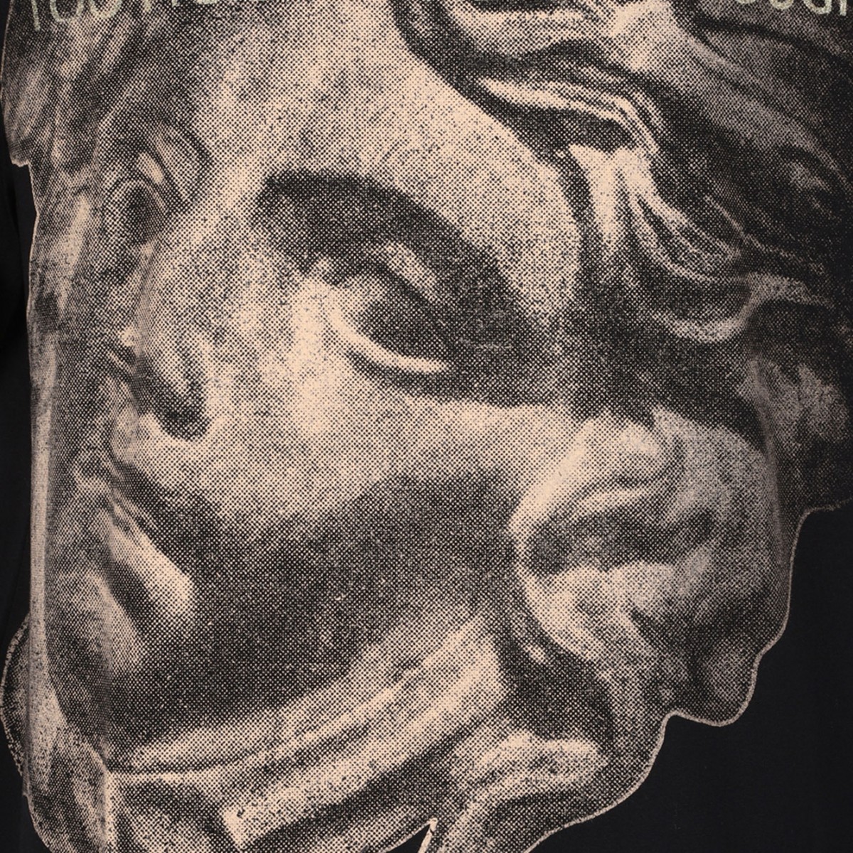 Black Medusa Print T-Shirt