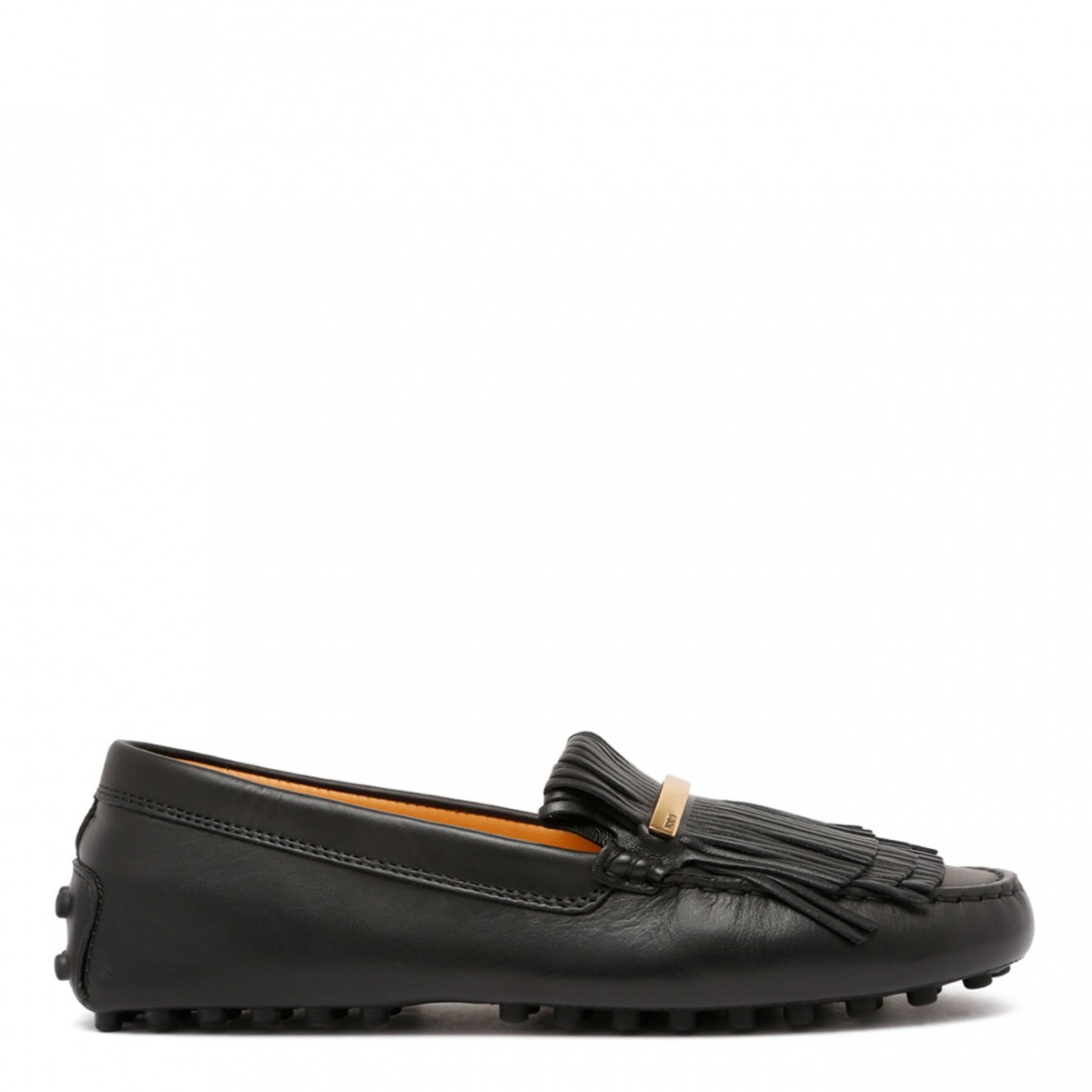 Black Leather Loafers