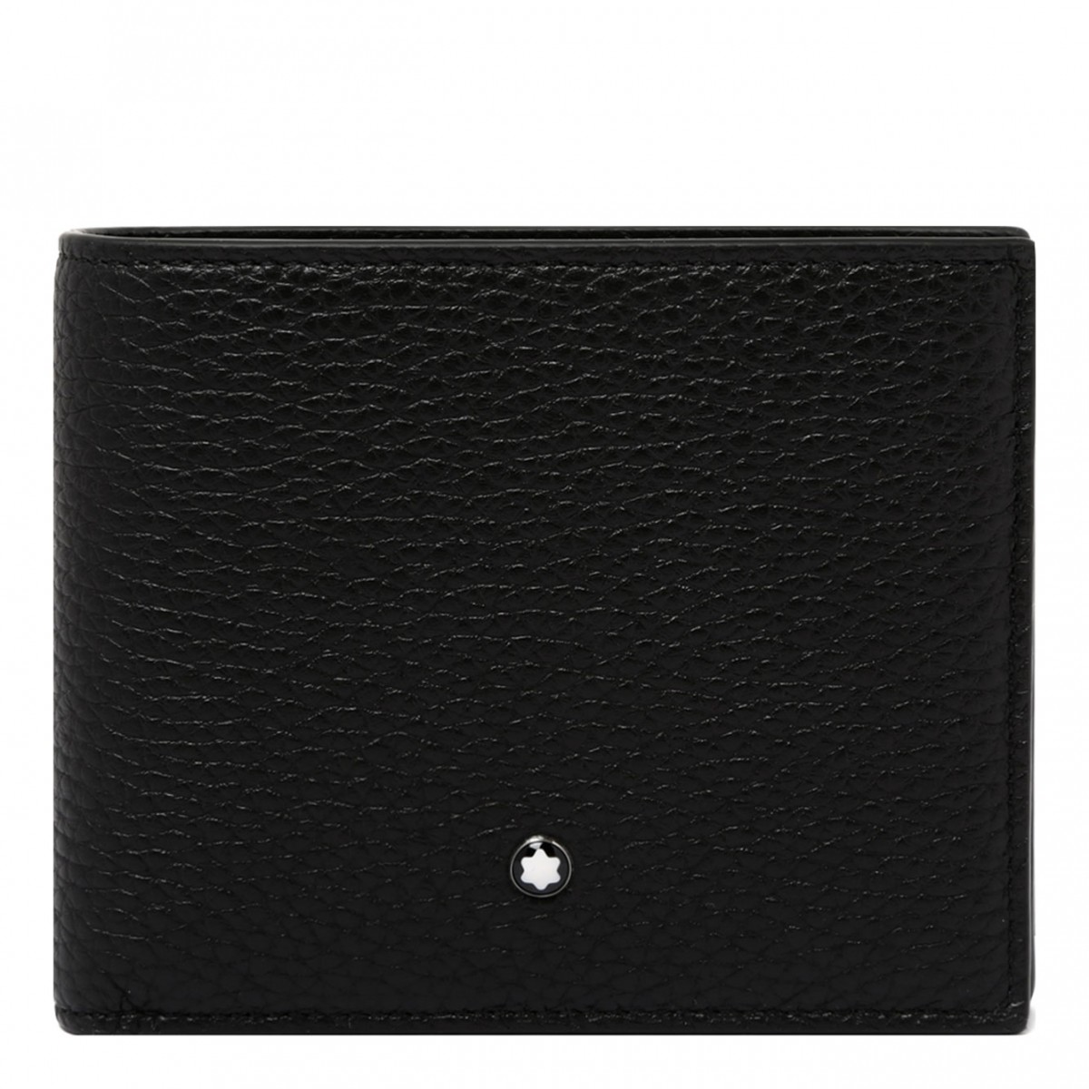 Black Wallet With 4 Compartments