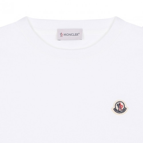 Black, White and Navy Logo-Patch T-Shirt (Pack Of Three)