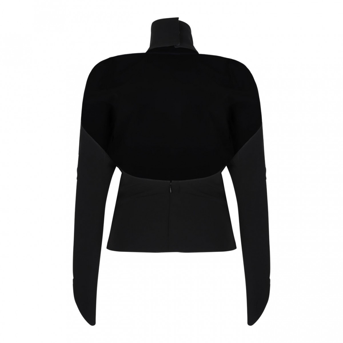 Black Mockneck Top