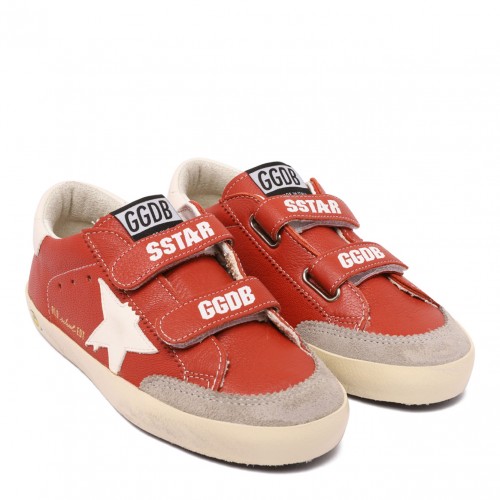 Red Old School Sneakers