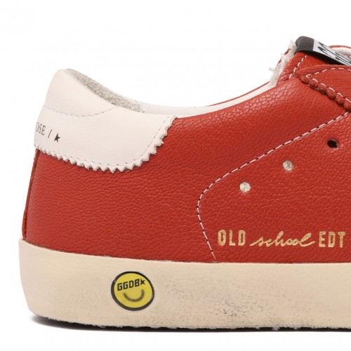 Red Old School Sneakers