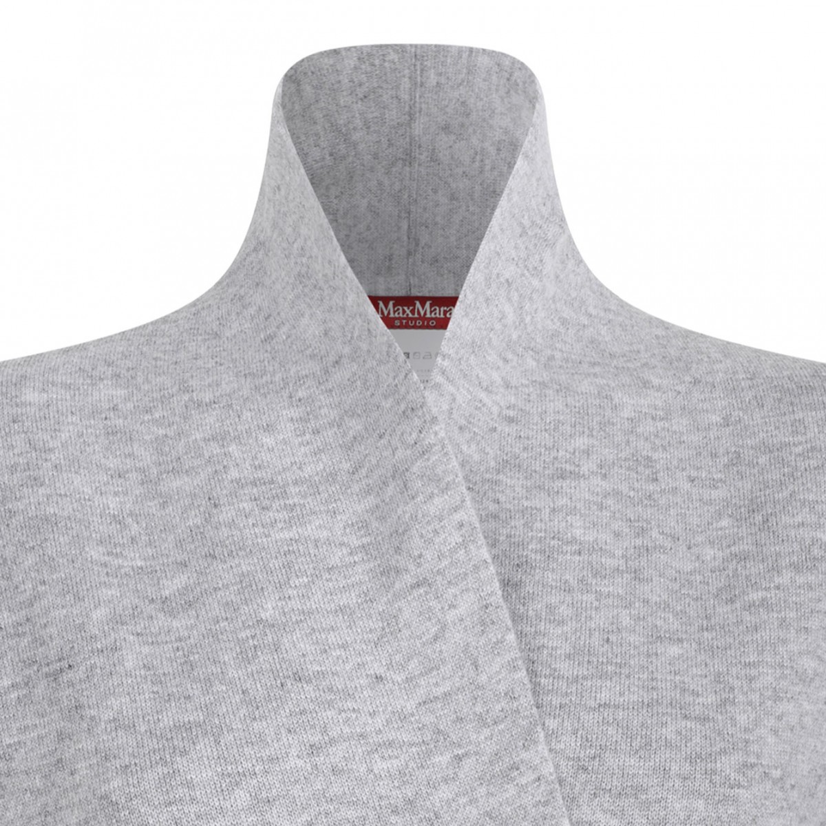 Light Grey and Grey Belted Cardigan