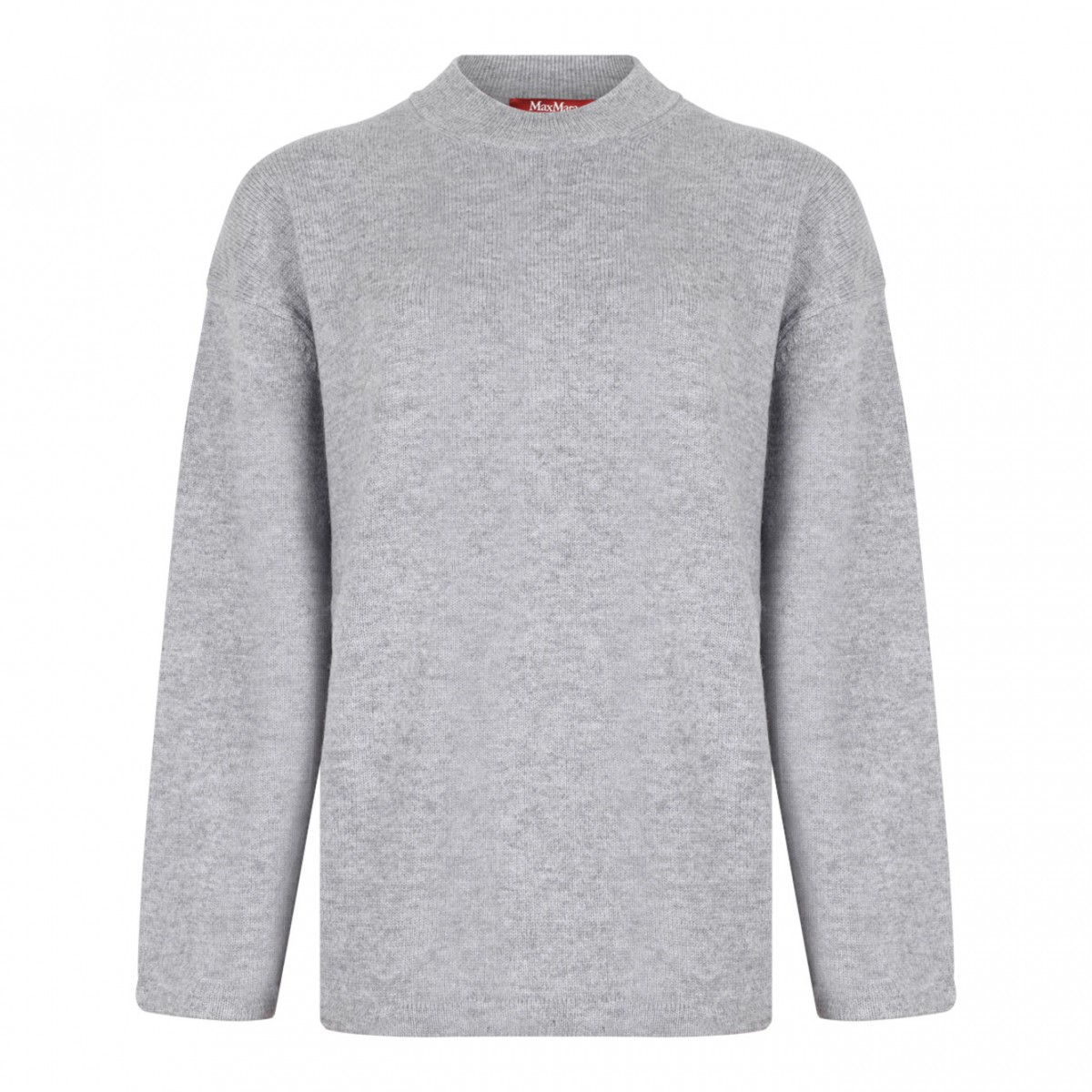 Light Grey Wool Blend Sweater