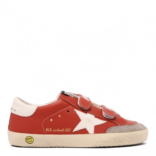 Red Old School Sneakers