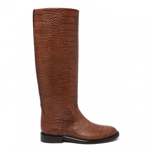 Croco Embossed Montana Boot
