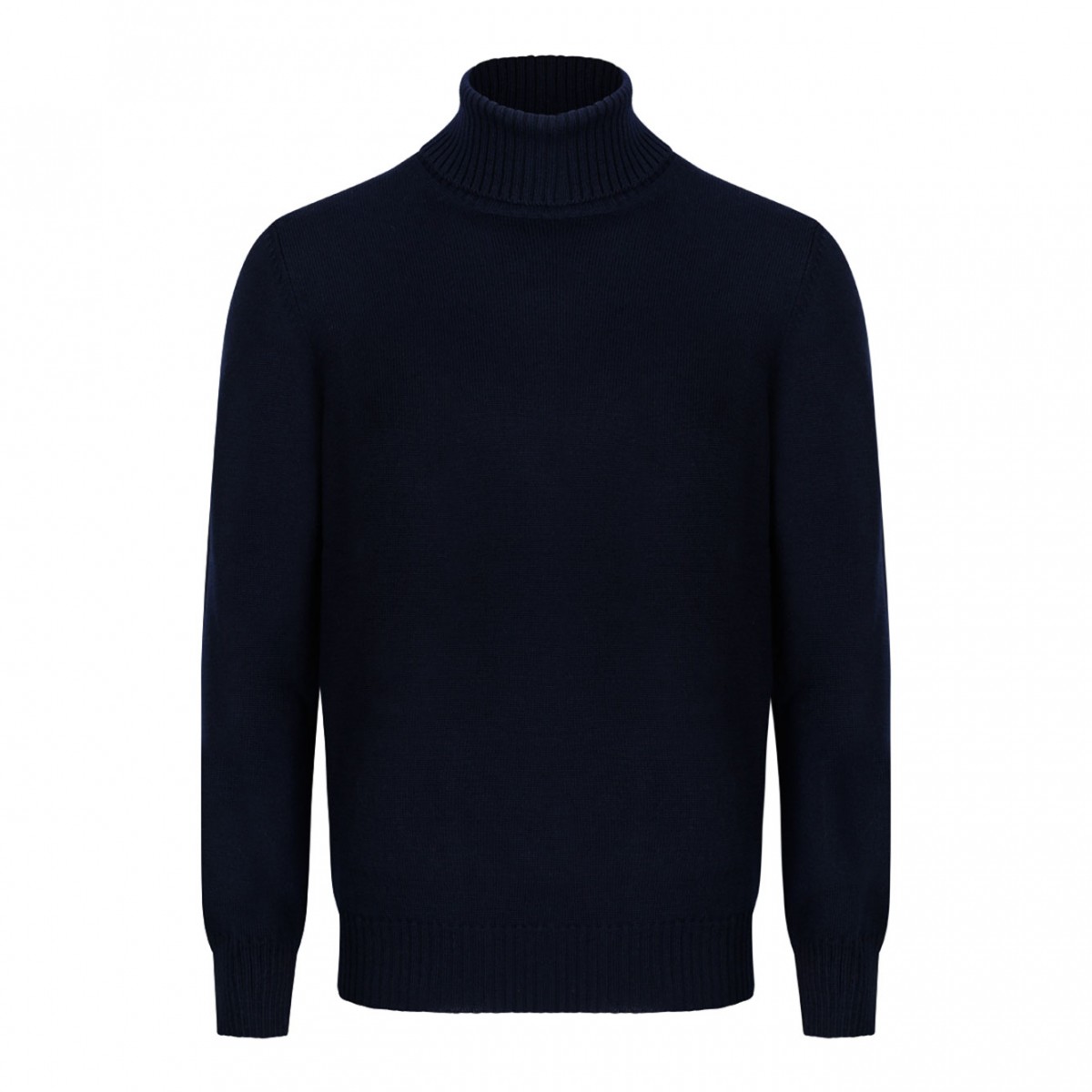 Dark Blue Knitwear Sweater