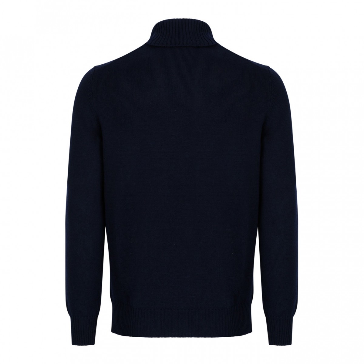 Dark Blue Knitwear Sweater