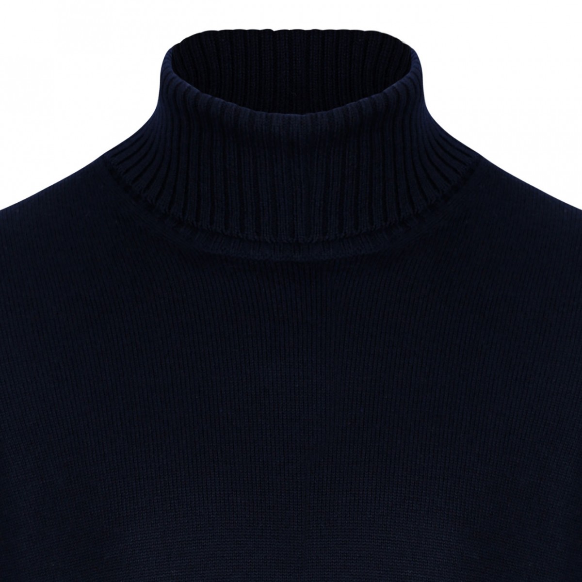 Dark Blue Knitwear Sweater