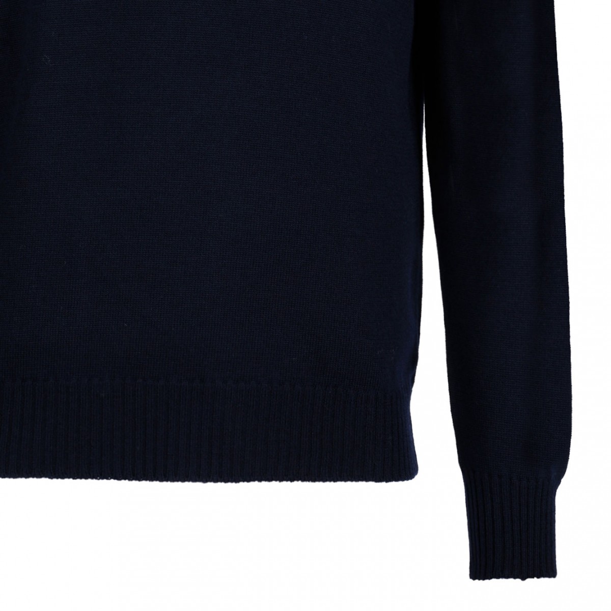 Dark Blue Knitwear Sweater