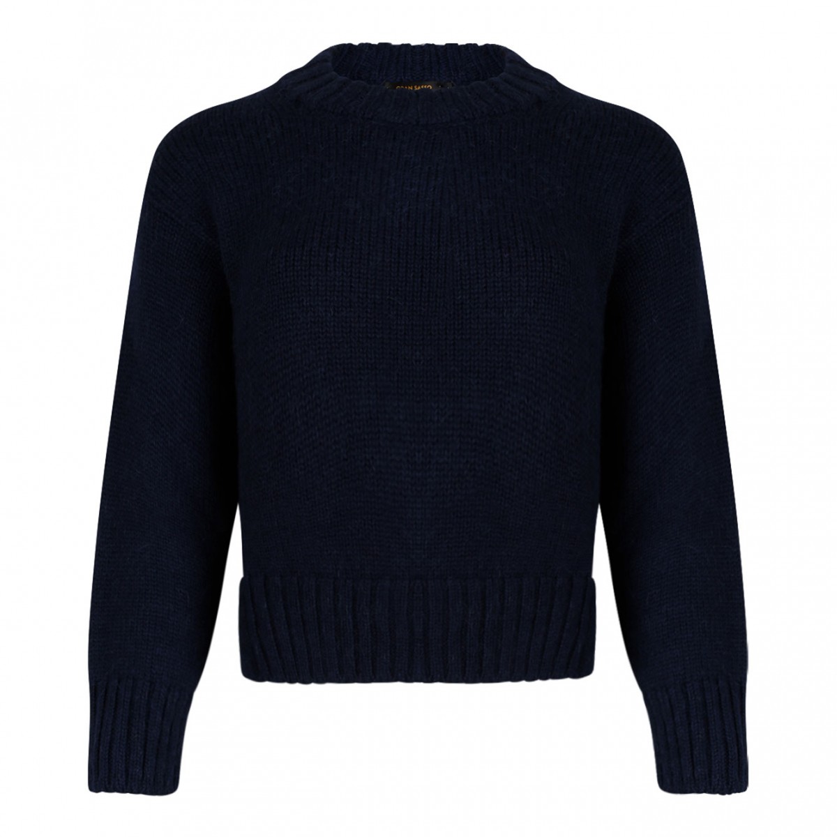 Black Wool Blend Sweater