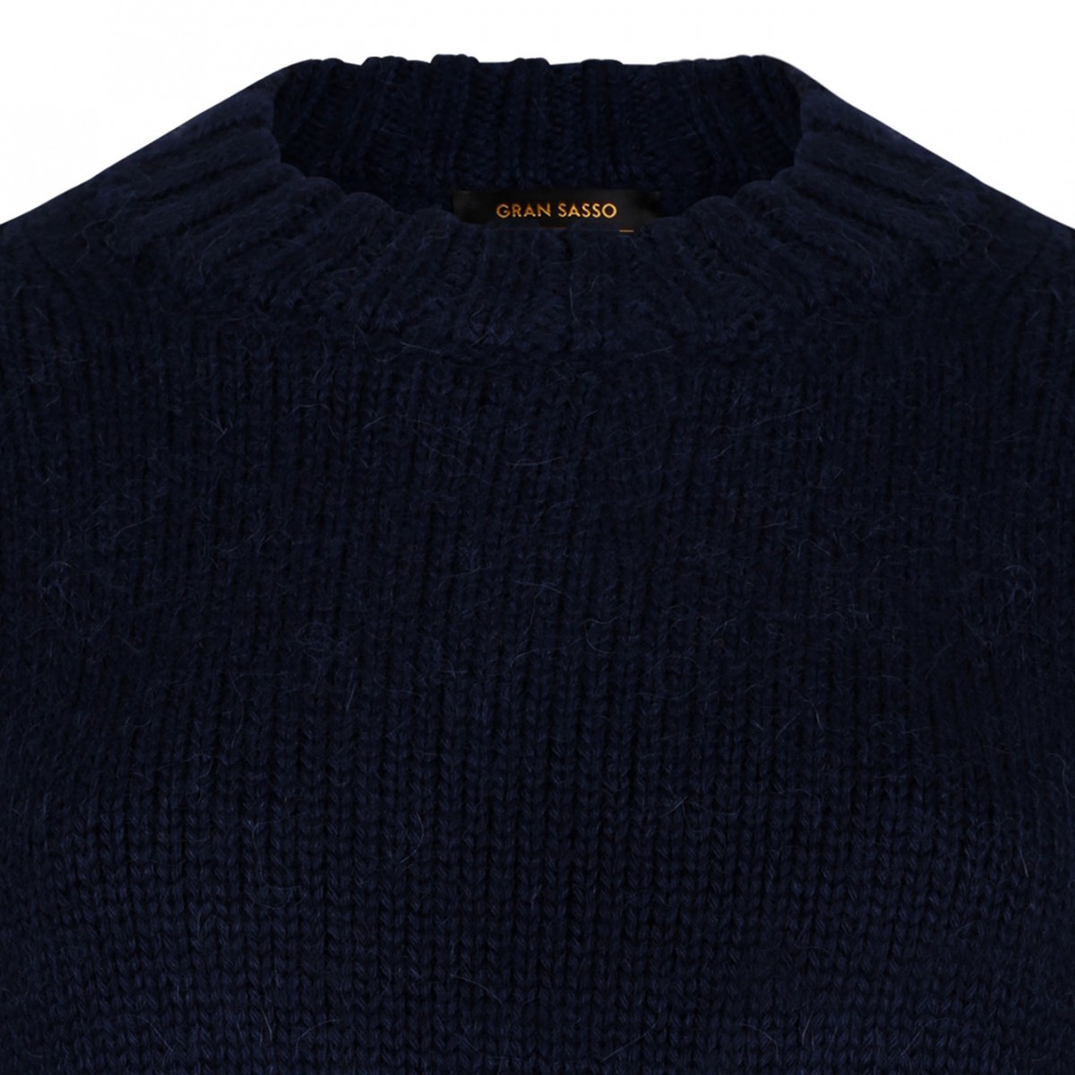 Black Wool Blend Sweater