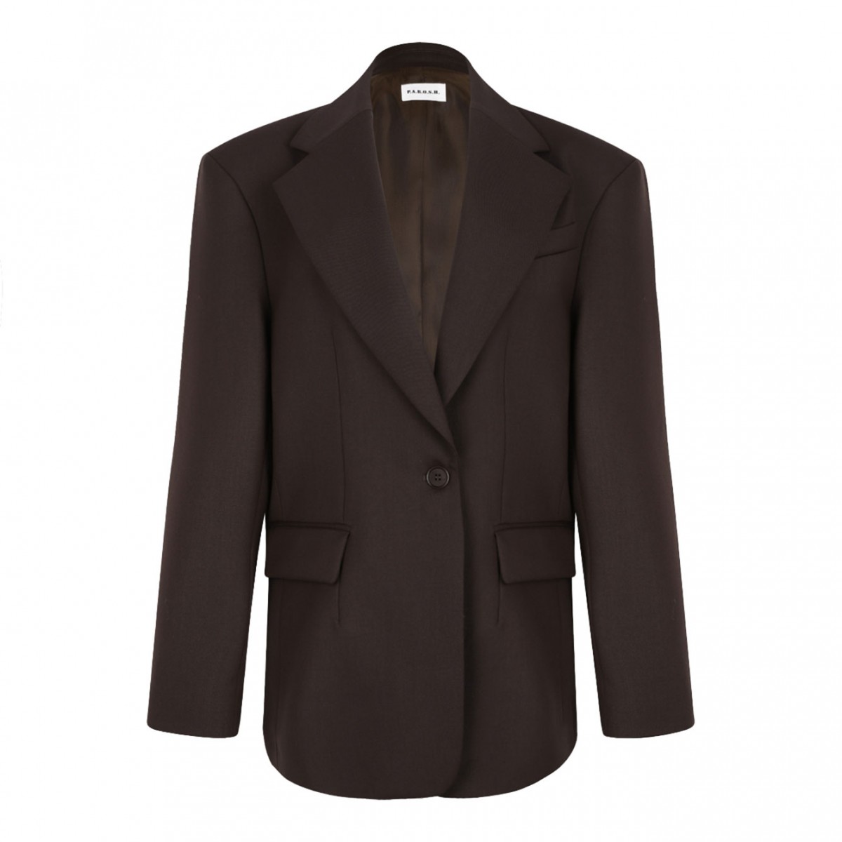 Brown Oversized Blazer