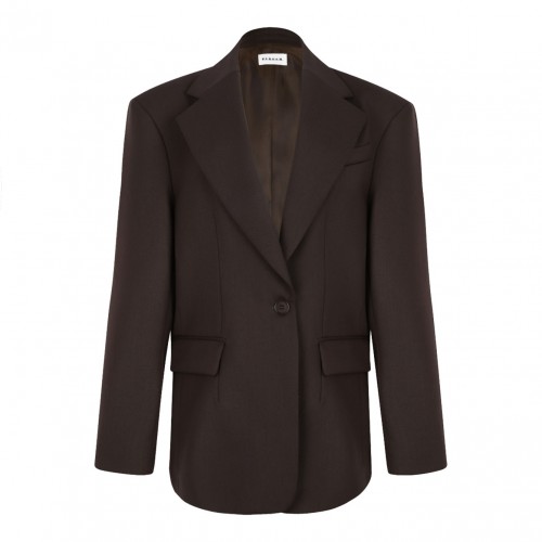 Brown Oversized Blazer