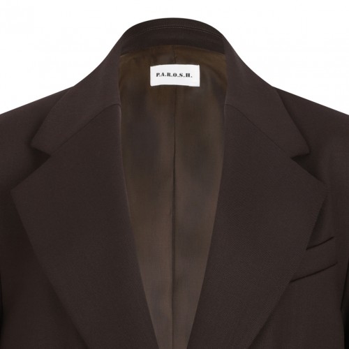 Brown Oversized Blazer