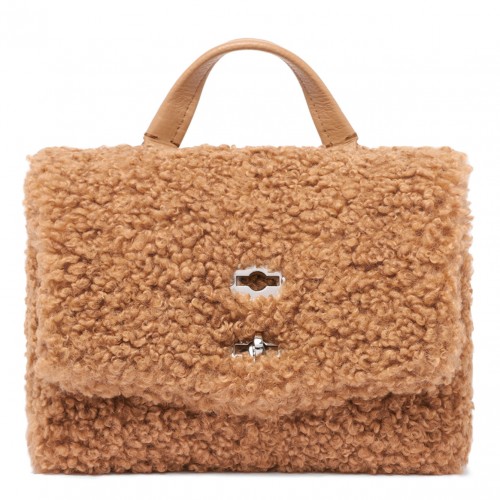 Brown Teddy Baby Postina Handbag
