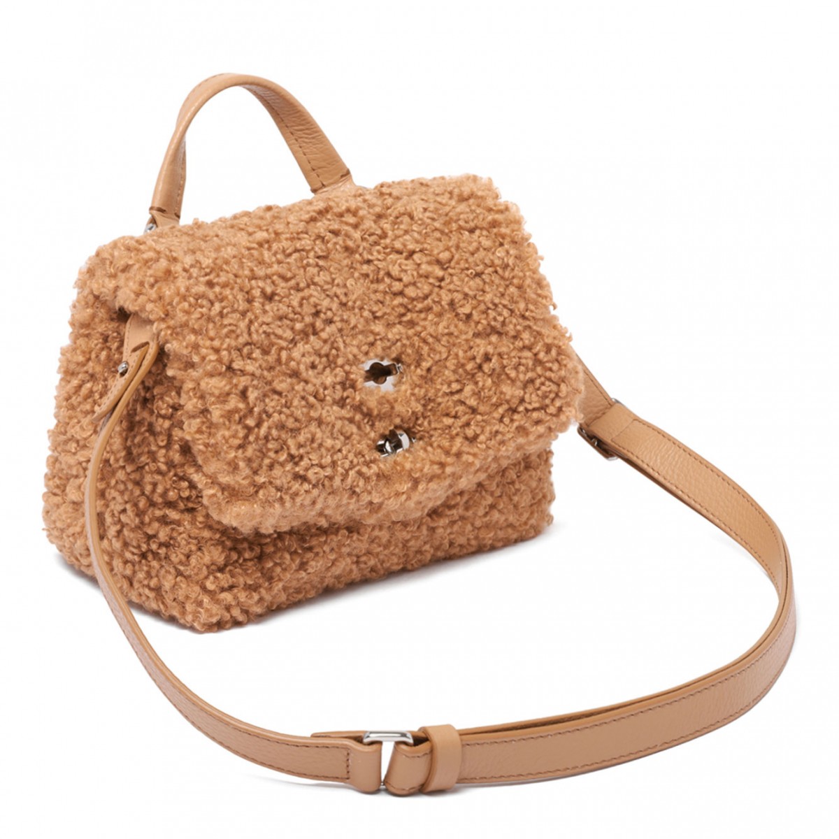 Brown Teddy Baby Postina Handbag