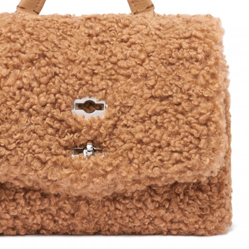 Brown Teddy Baby Postina Handbag