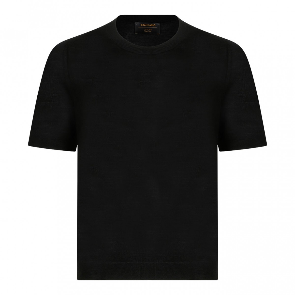 Black Knitweare T-Shirt