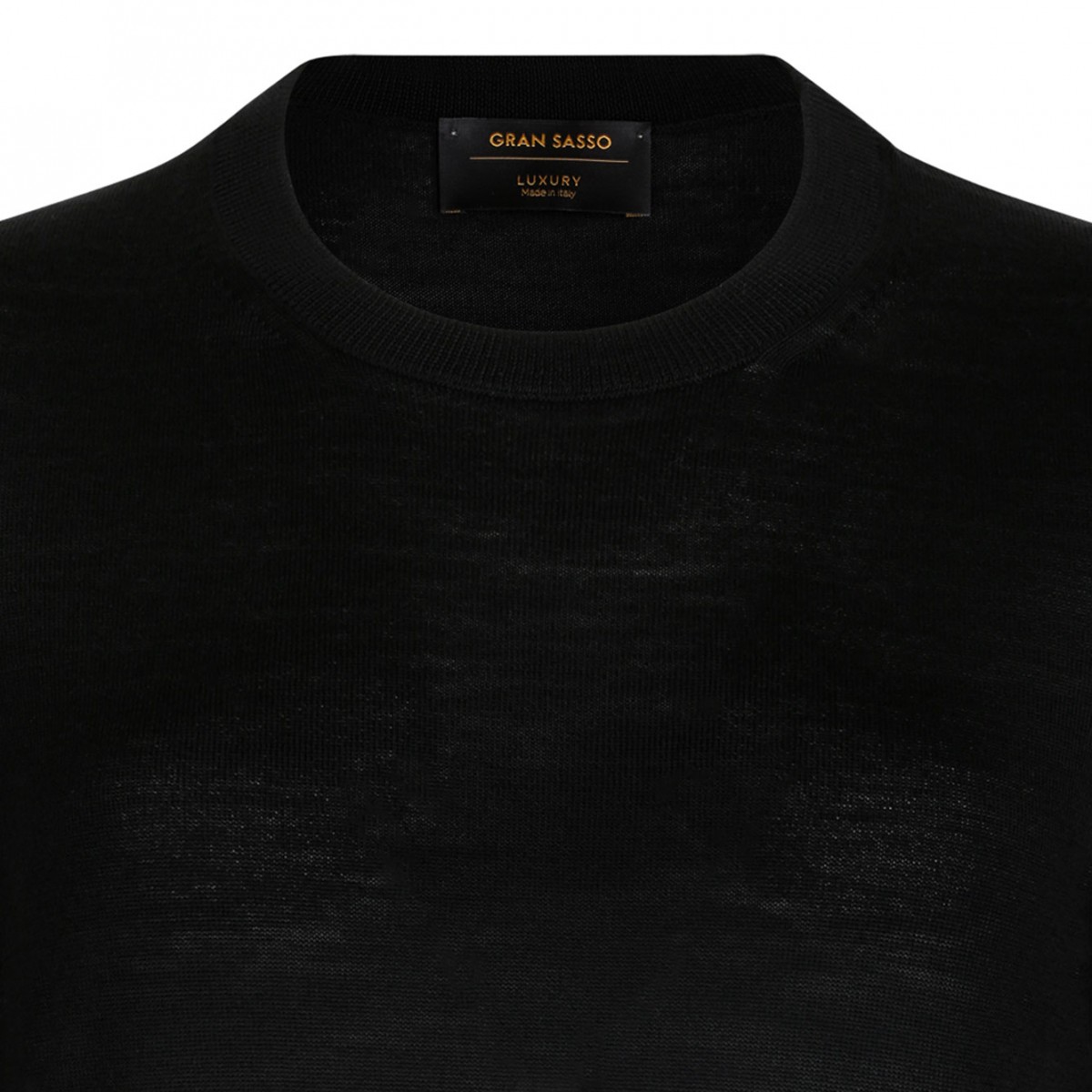 Black Knitweare T-Shirt
