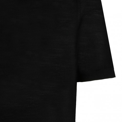 Black Knitweare T-Shirt
